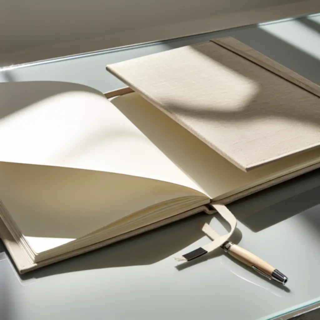 Dziennik Classic Linen w płóciennej okładce