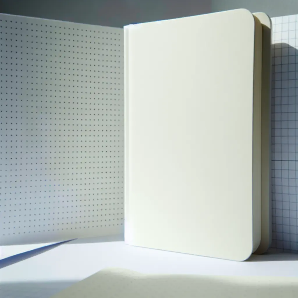 Dziennik w kropki B5 z papierem w odcieniu kości słoniowej