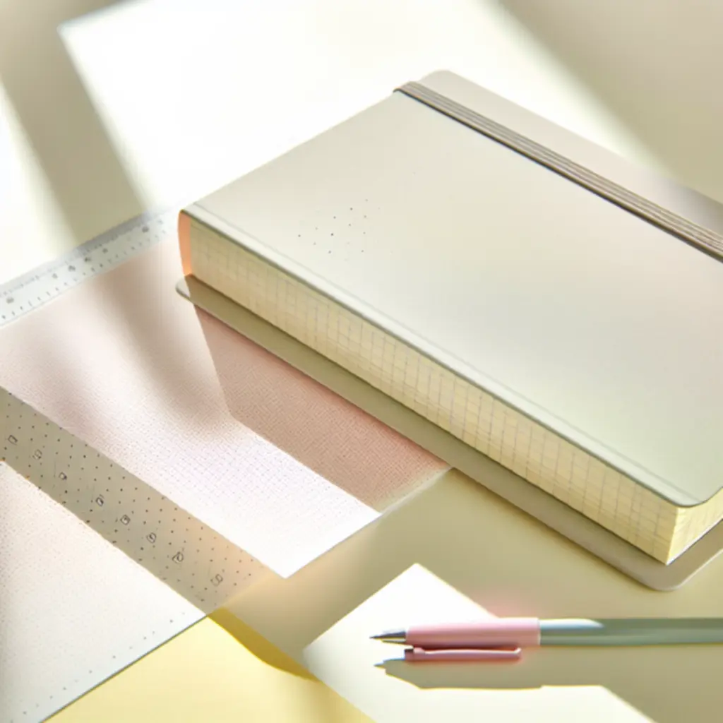 Dziennik w kropki do bullet journalingu