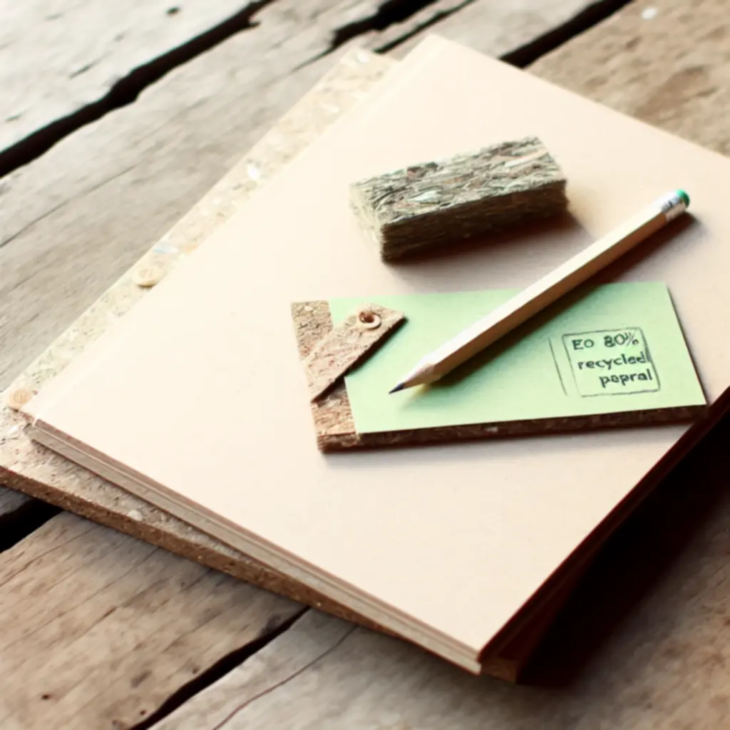 Dziennik z papieru z recyklingu