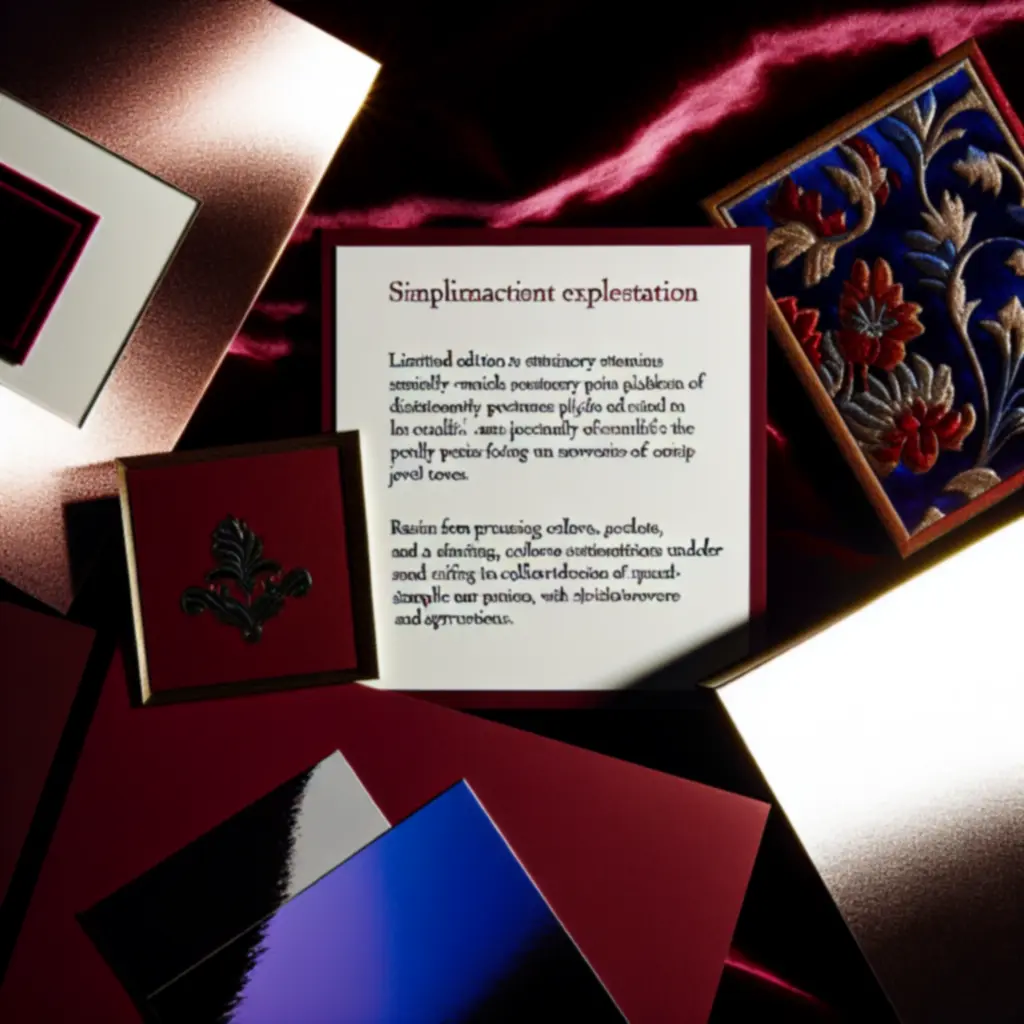 Limitowana edycja eleganckich notesów i akcesoriów