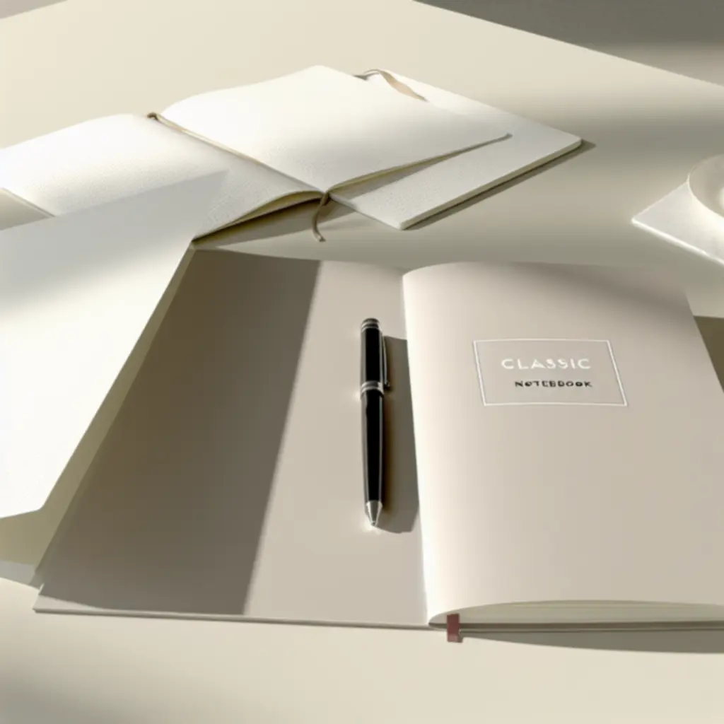 Notes Classic A5 w kropki, twarda oprawa