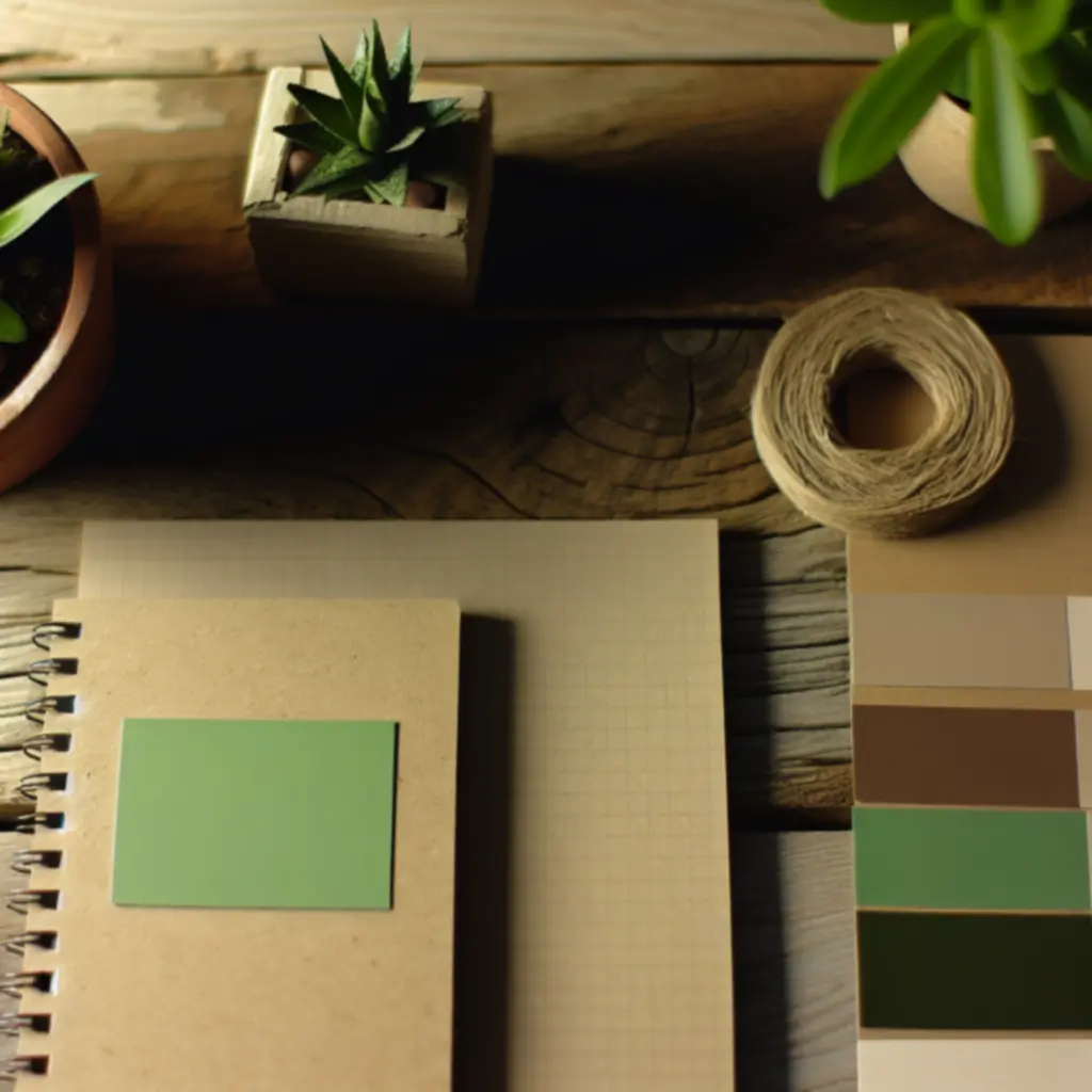 Notes Eco A5 w linie, materiały z recyklingu